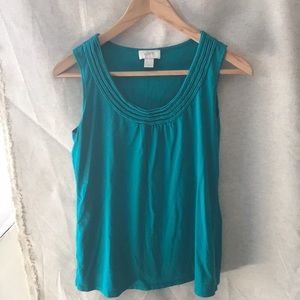 Ann Taylor LOFT Aqua Tank S